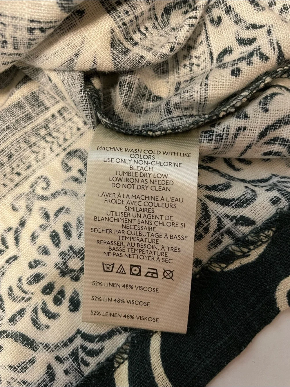 Free People Sweet As A Beach Floral Wrap Skirt in Green and White 8